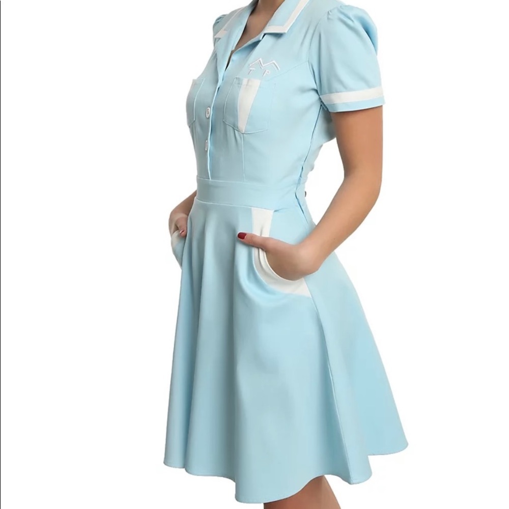 NWT Twin Peaks Waitress Costume Cosplay Jr’s S & M